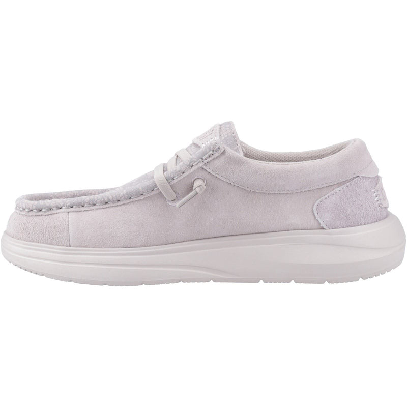 HEYDUDE Wendy COMF Suede Women's Lilac Moccasins Shoes