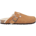 Hush Puppies Jade Leather Women's Tan Slippers