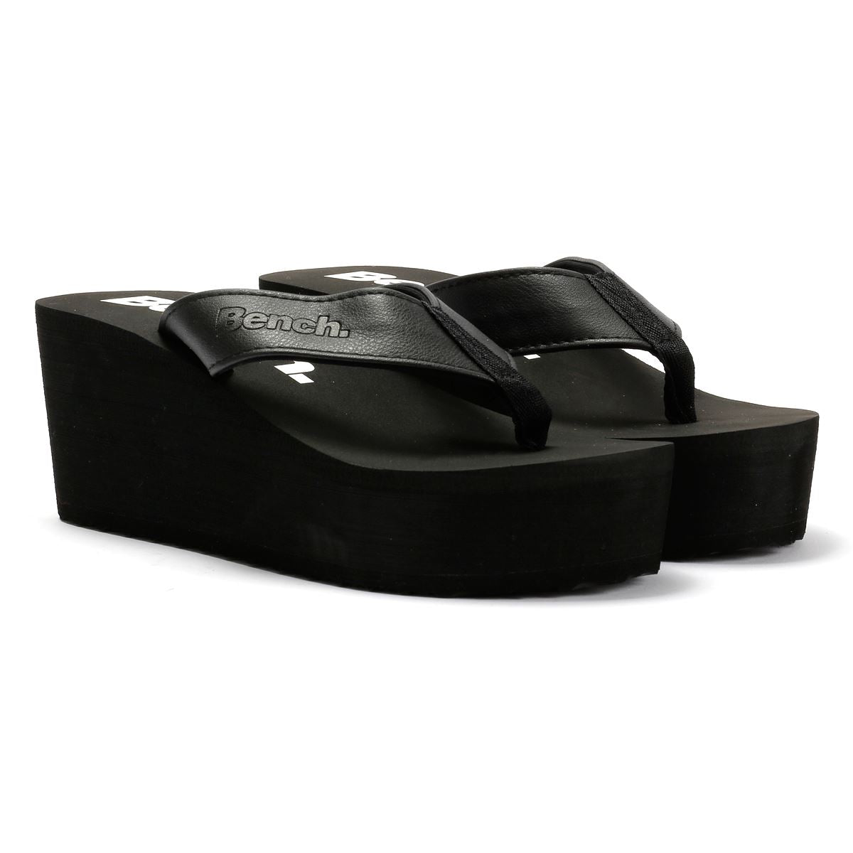 Bench Vacay Women's Black Flip Flops