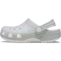 Crocs Classic Glitter Clog Synthetic White Clogs