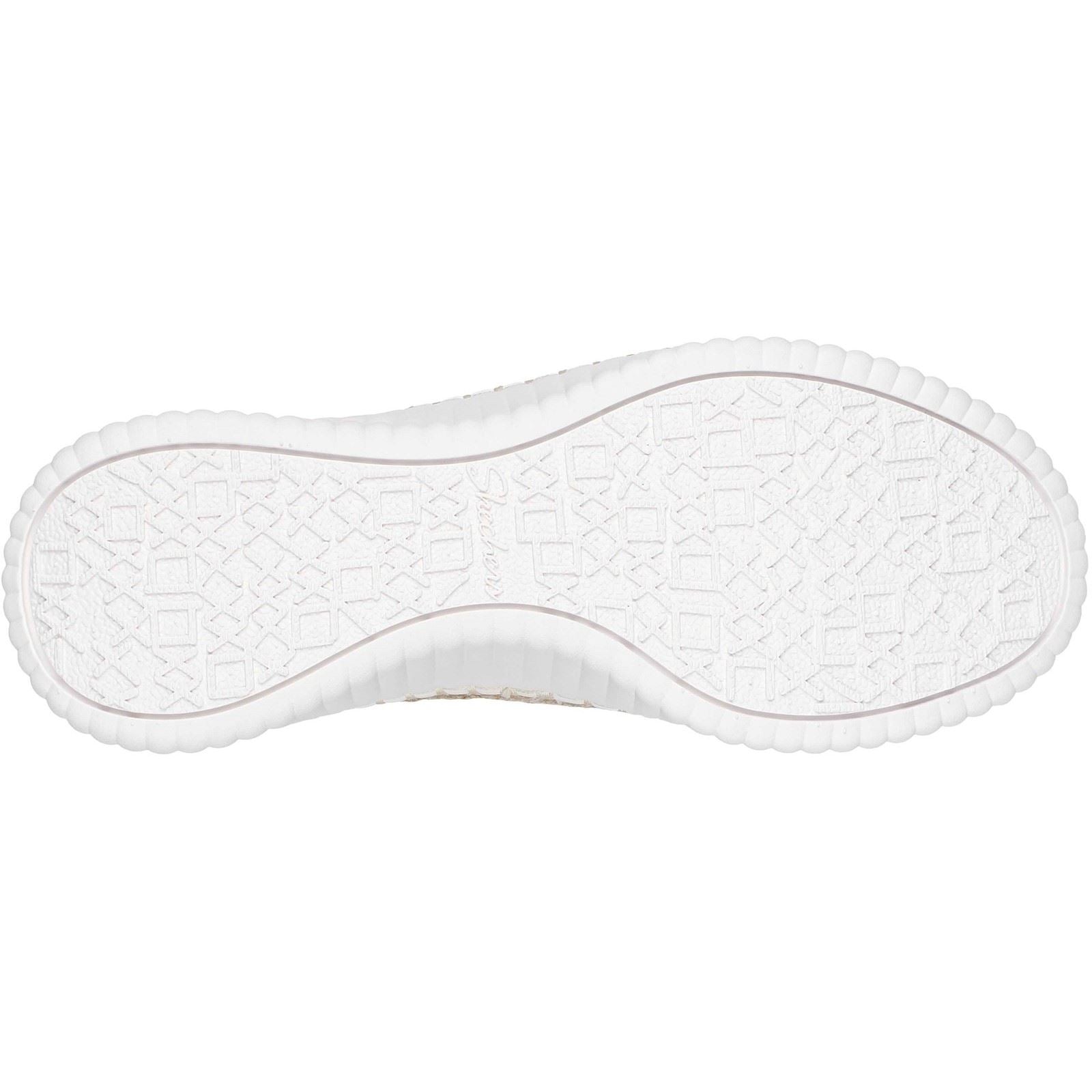 Skechers Wilshire Blvd - Bellevue Polyester Women's Off White Trainers