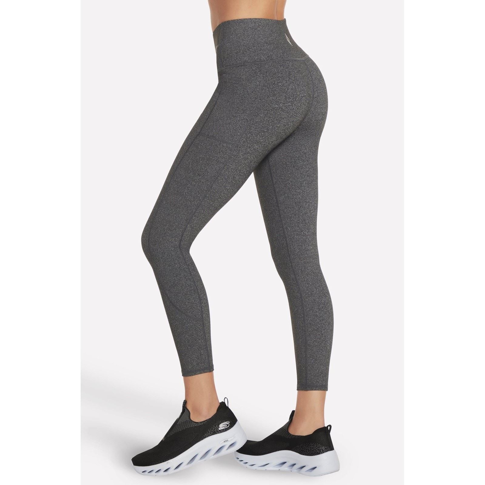Skechers GOWALK Wear High-Waisted 7/8 Women's Grey Sports Leggings