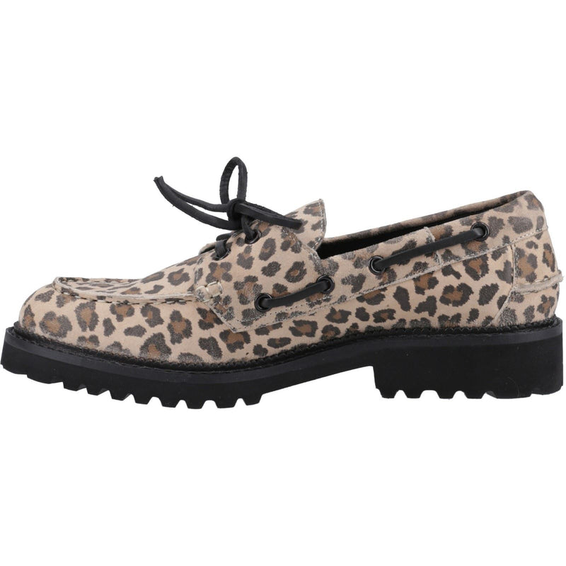 Hush Puppies Geri Suede Women's Leopard Loafers