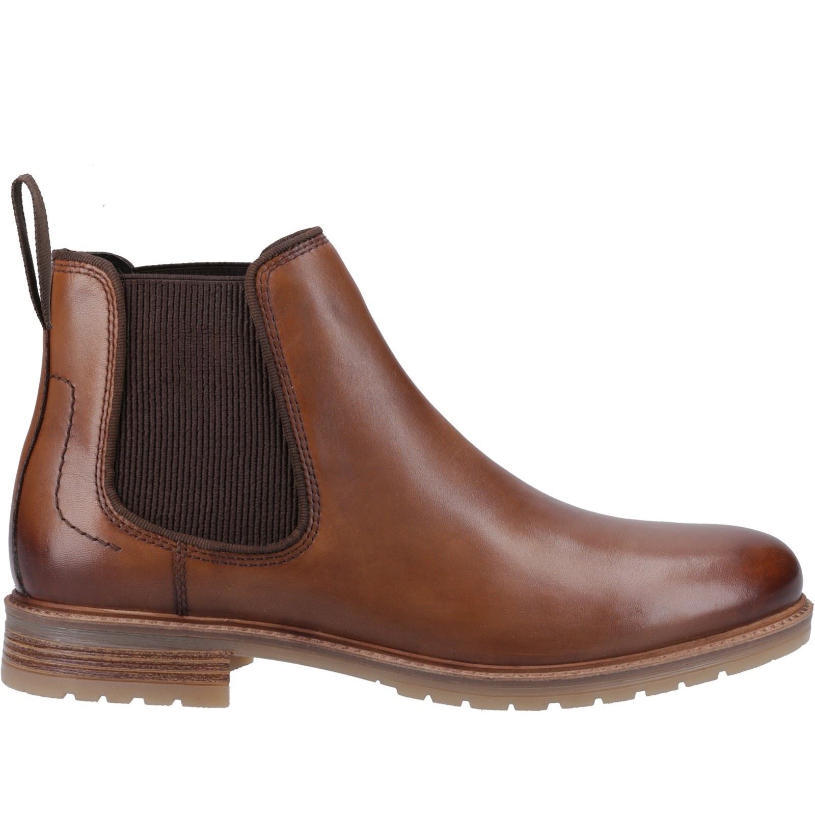Hush Puppies Russell Leather Men's Tan Boots