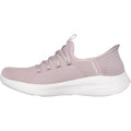 Skechers Relaxed Fit Sport - Ballet Chic Textile Women's Light Mauve Trainers