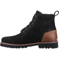 Hush Puppies Maguire Nubuck Men's Black Ankle Boots