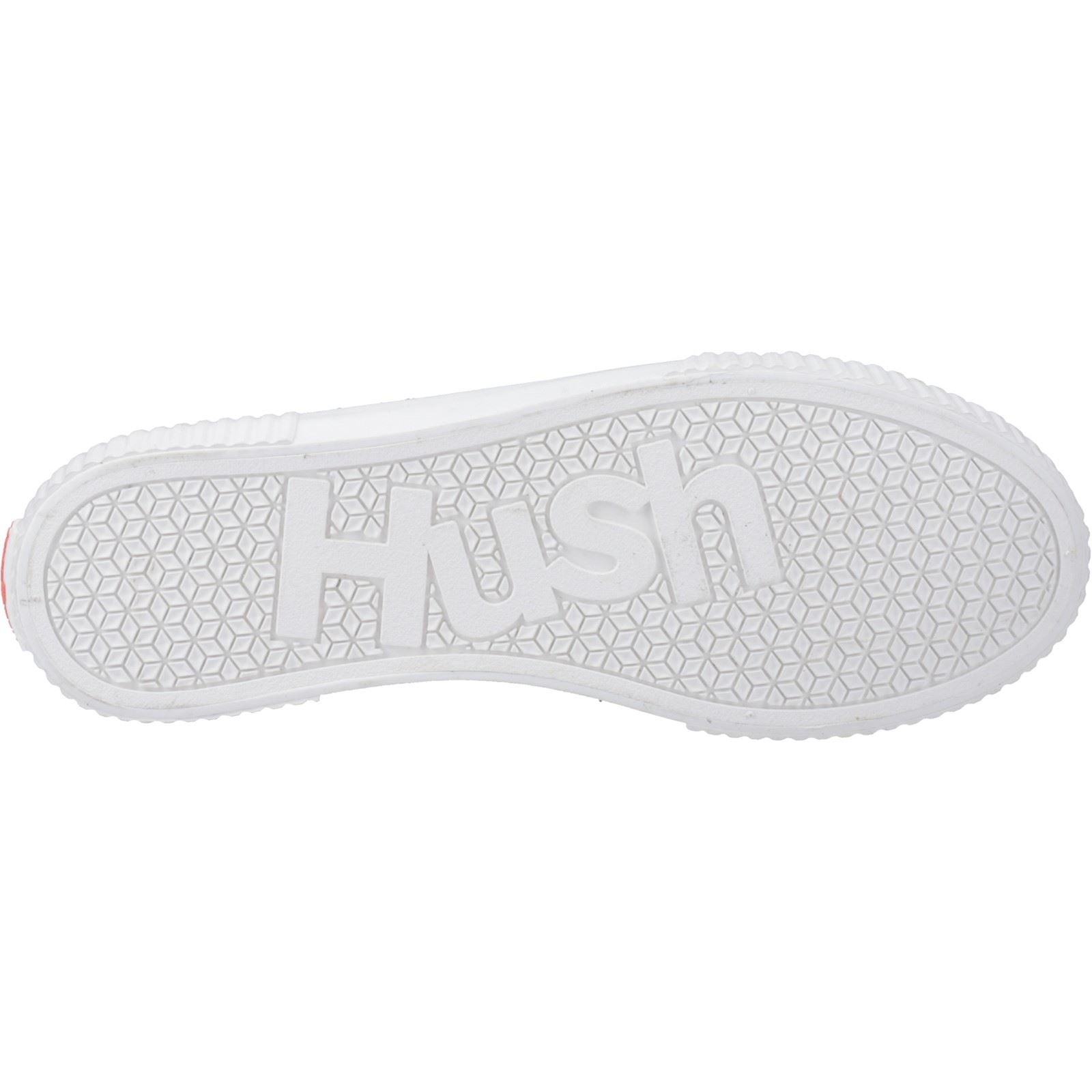 Hush Puppies Freya Canvas Textile Women's Orange Trainers