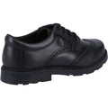 Hush Puppies Jacob SNR Leather Boys's Black Brogues