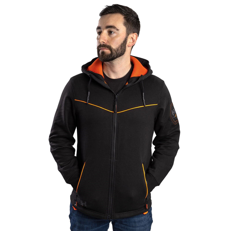 Helly Hansen Workwear Chelsea Evolution Cotton Men's Black Hooded Sweatshirt