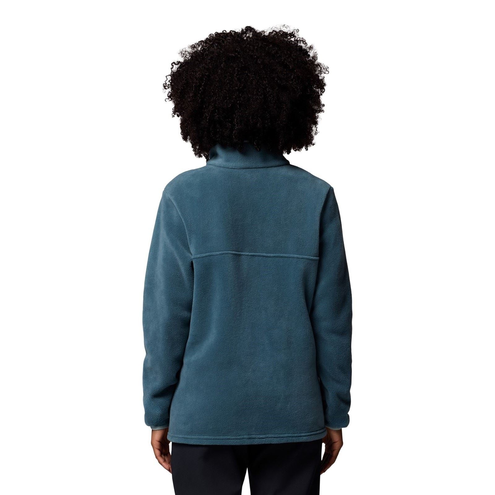 Columbia Benton Springs 1/2 Snap Pull Over II Polyester Women's Blue Pullover