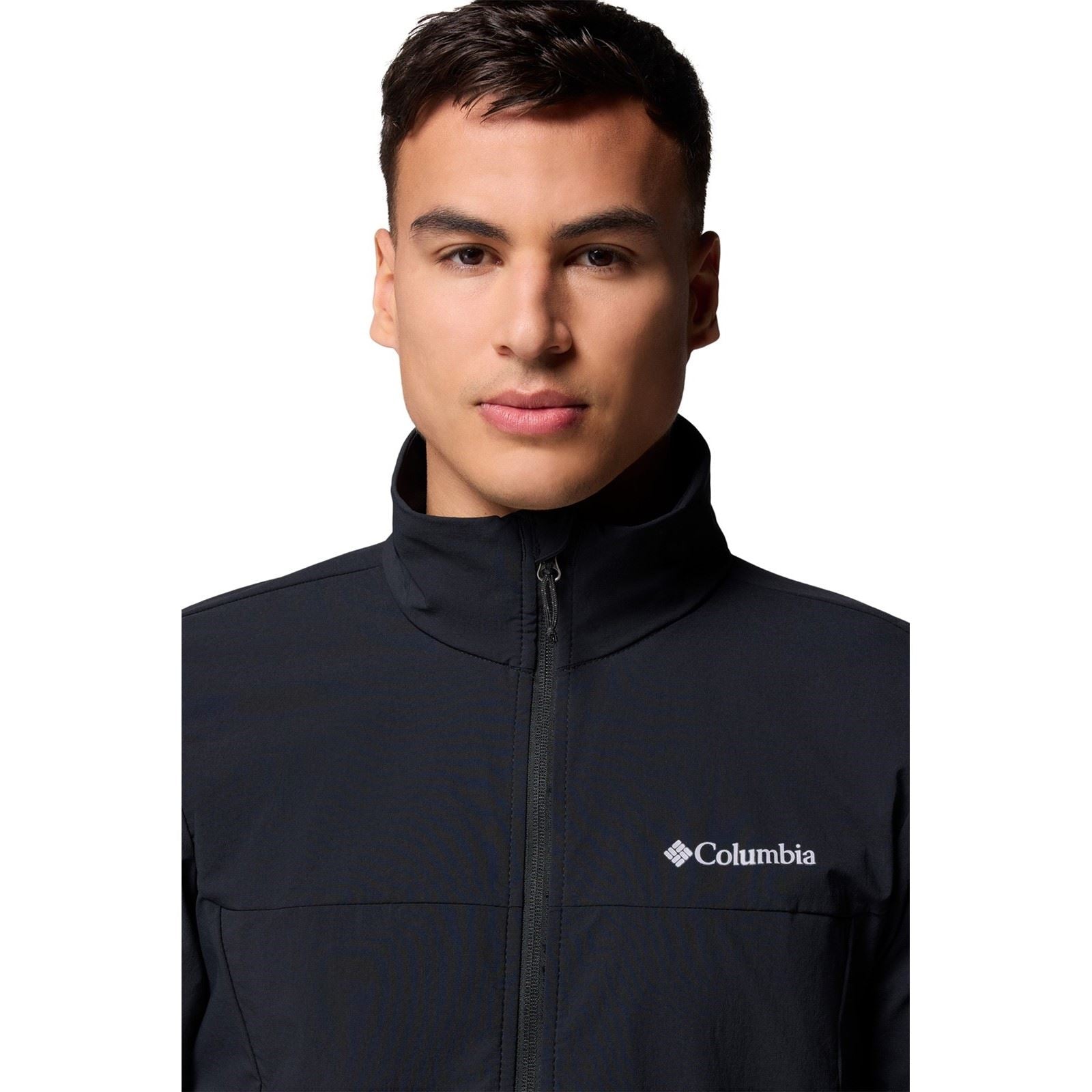 Columbia Heather Canyon II Jacket Men's Black Softshell Jacket