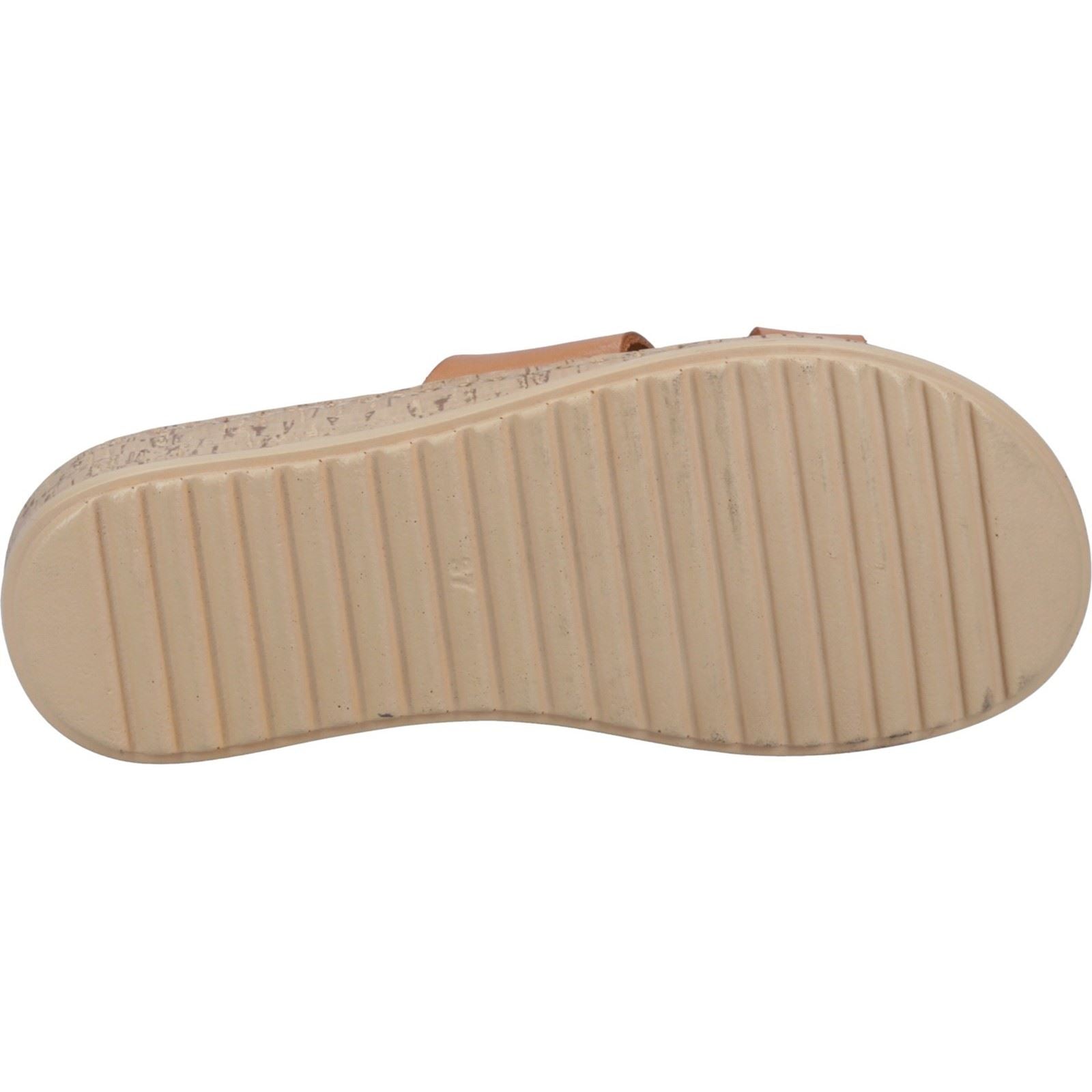 Hush Puppies Eloise Leather Women's Tan Sandals