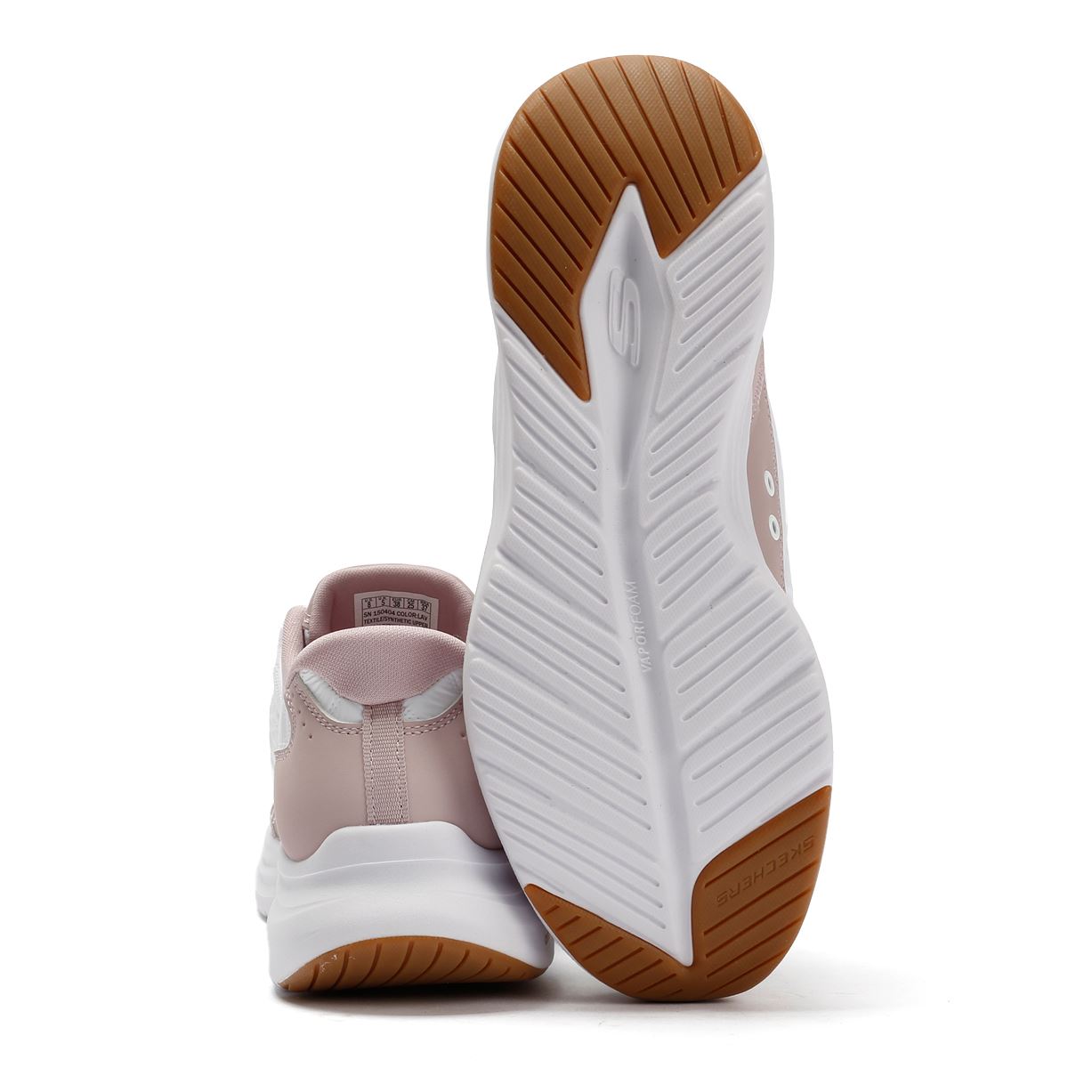 Skechers Slip-Ins Contour Foam Cozy Fit Women's White/Pink Trainers