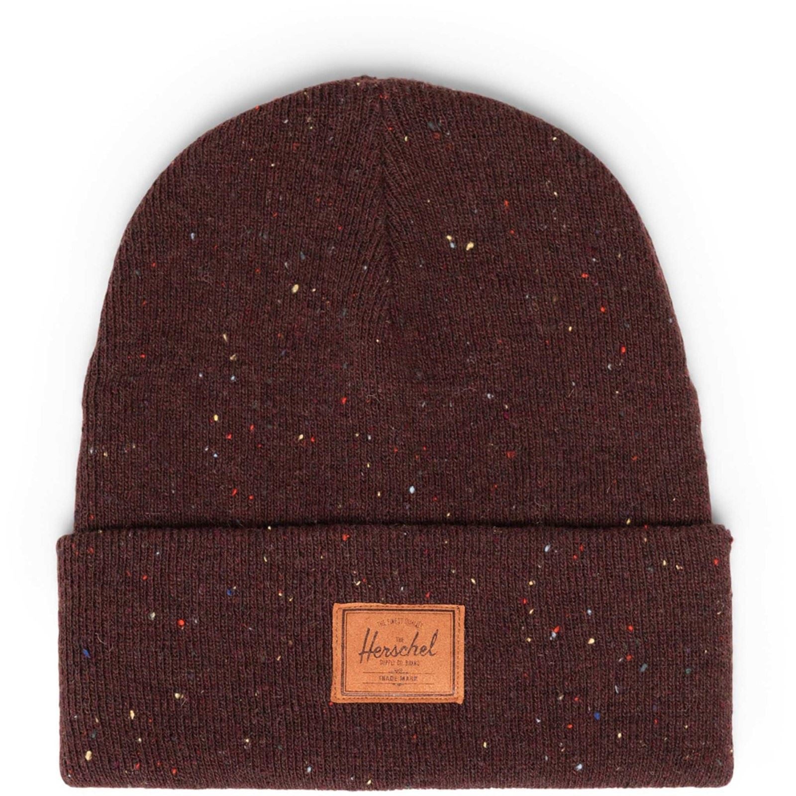 Herschel Bags Elmer Marled Beanie Brown Beanie Hat - One Size