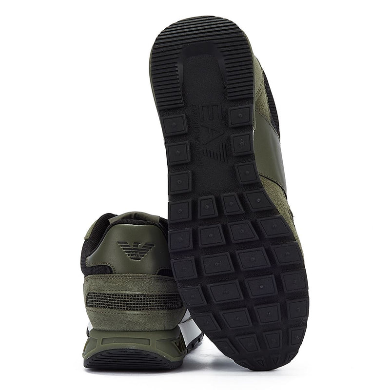 EA7 Legacy Men's Green Trainers
