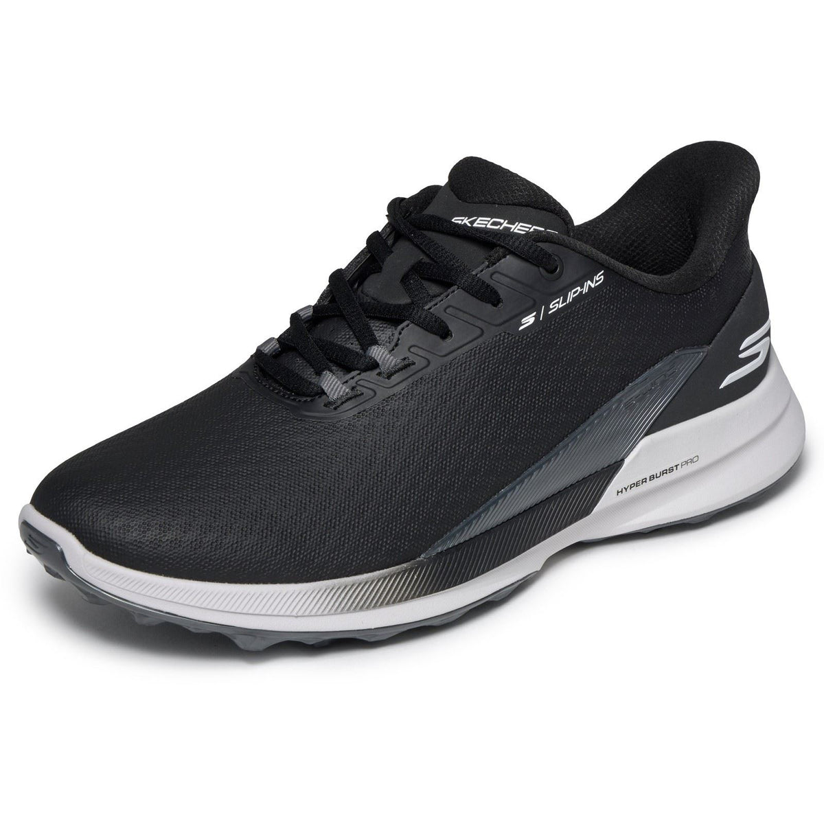 Skechers Pure Slip Ins Men's Black Golf Shoes