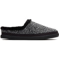 TOMS Sage Polyester Blend Women's Black Multi Cozy Sweater Knit Slippers