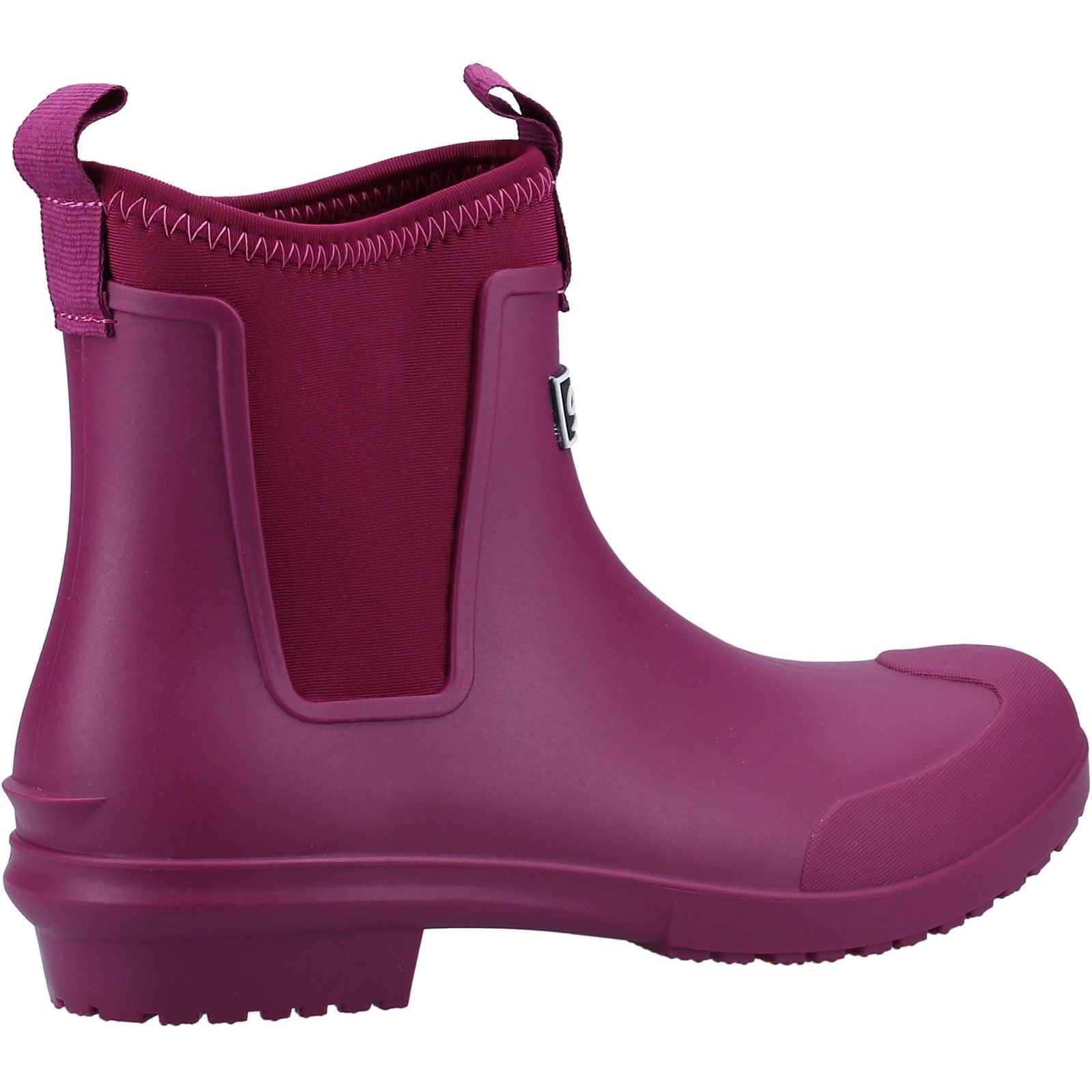 Cotswold Grosvenor Synthetic Berry Wellington Boots