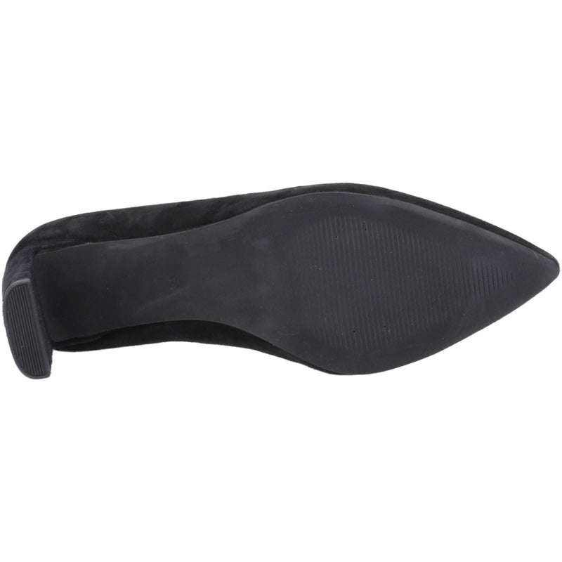 Hush Puppies Olivia Suede Women's Black Shoes