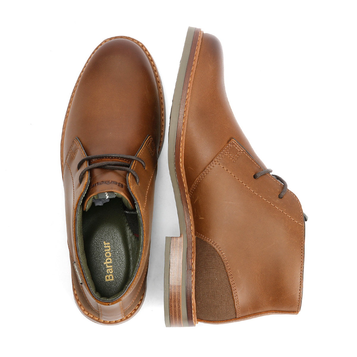 Barbour Mens Readhead Tan Boots