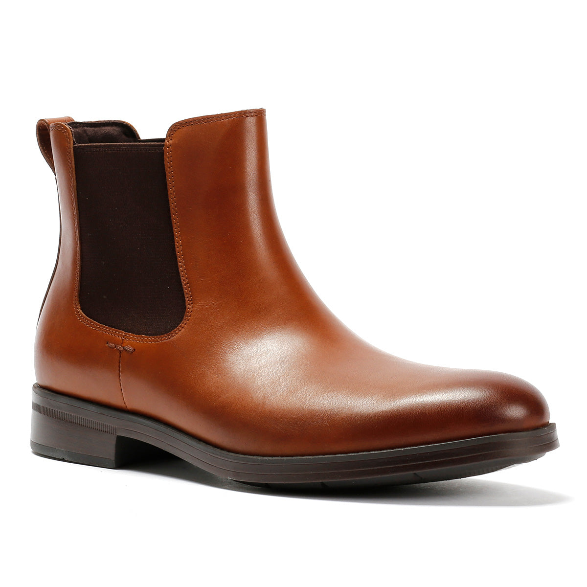 Cole Haan Newmark Grand British Tan Leather Men's  Chelsea Boots