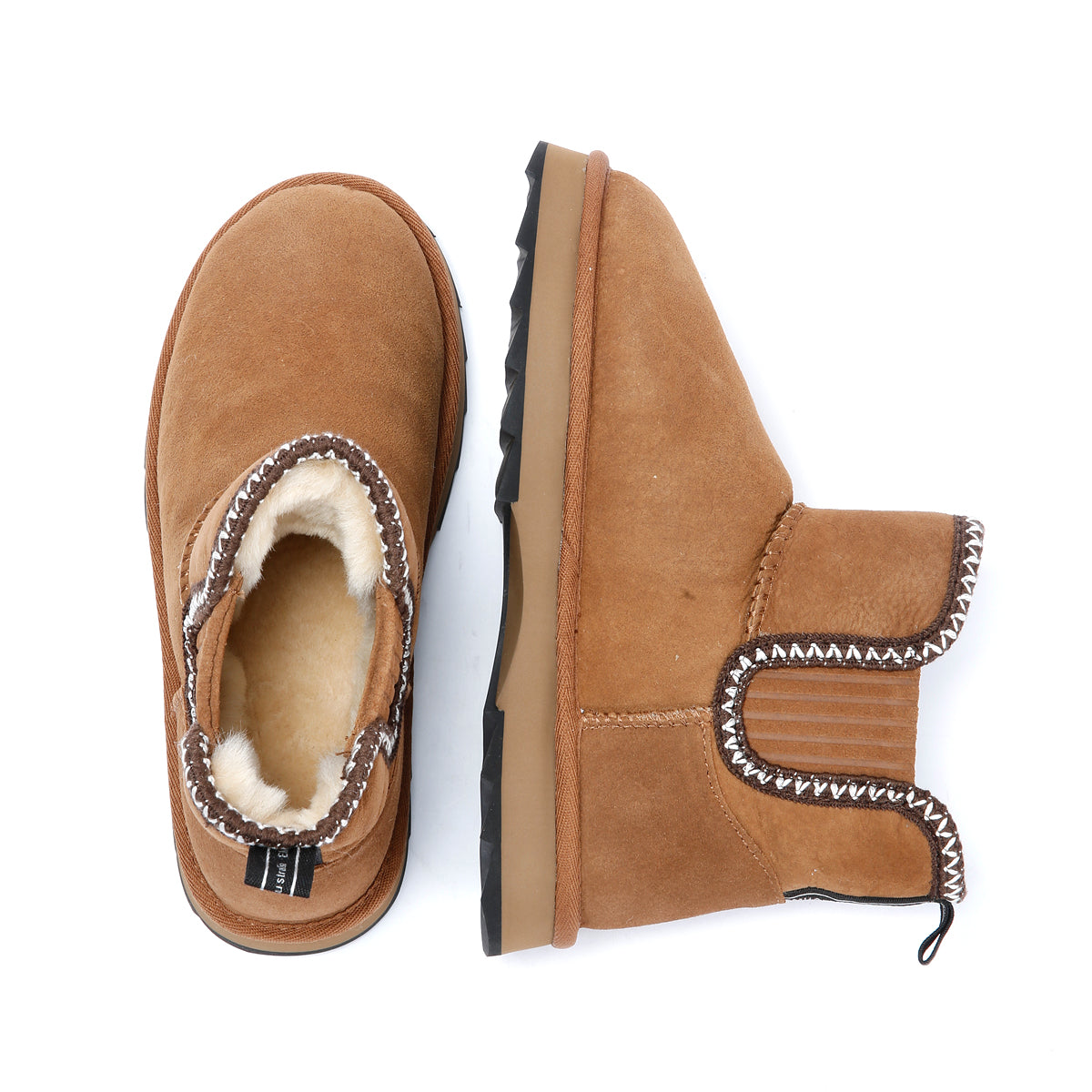 Emu Australia Higgie Suede Women's Chestnut Boots