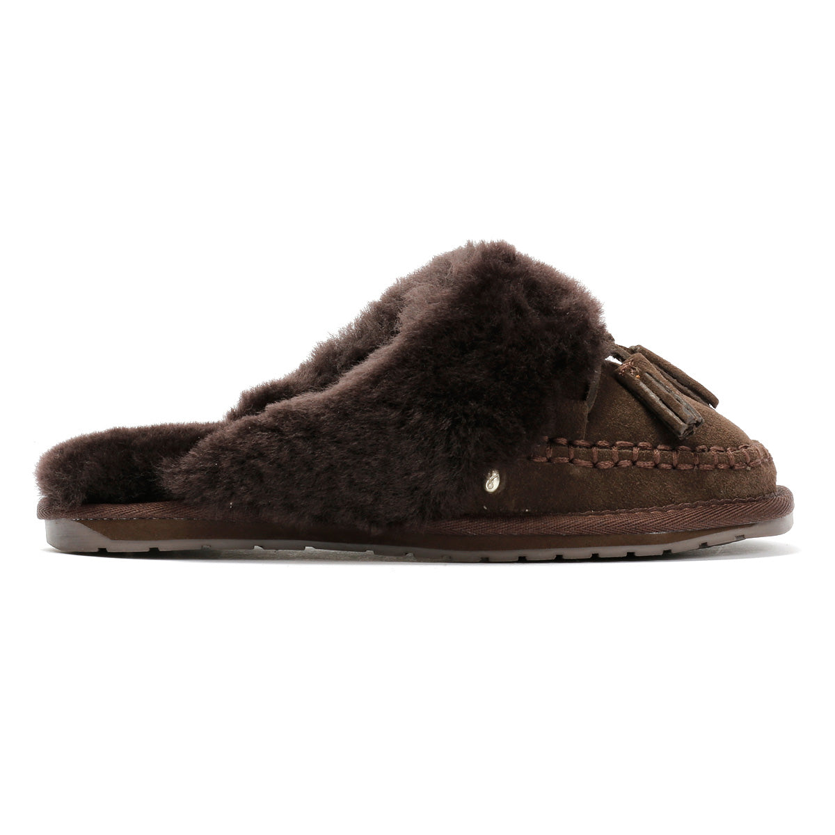 Emu Australia Tahnee Suede Women's Chocolate Slippers