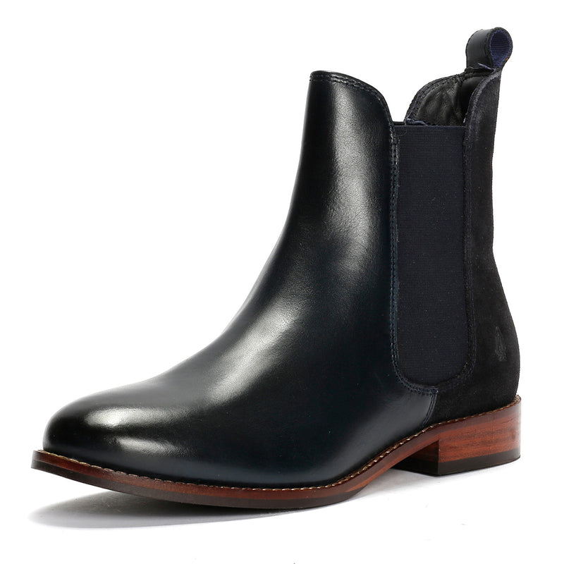 Hush Puppies Colette Suede Women's Navy Boots