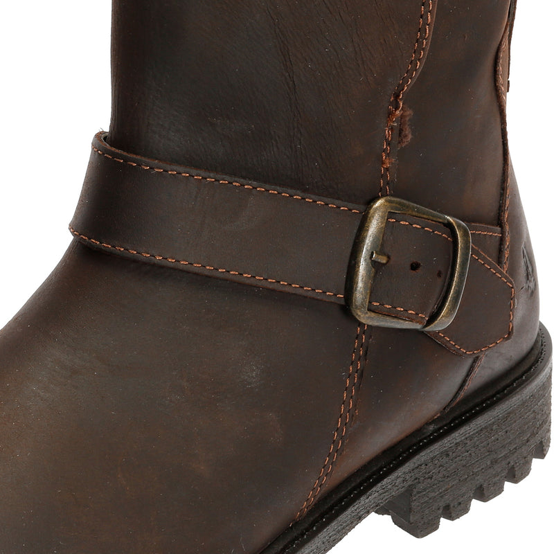 Hush Puppies Wakely Leather Women's Brown Boots