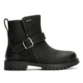 Hush Puppies Wakely Leather Women's Black Boots