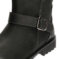 Hush Puppies Wakely Leather Women's Black Boots