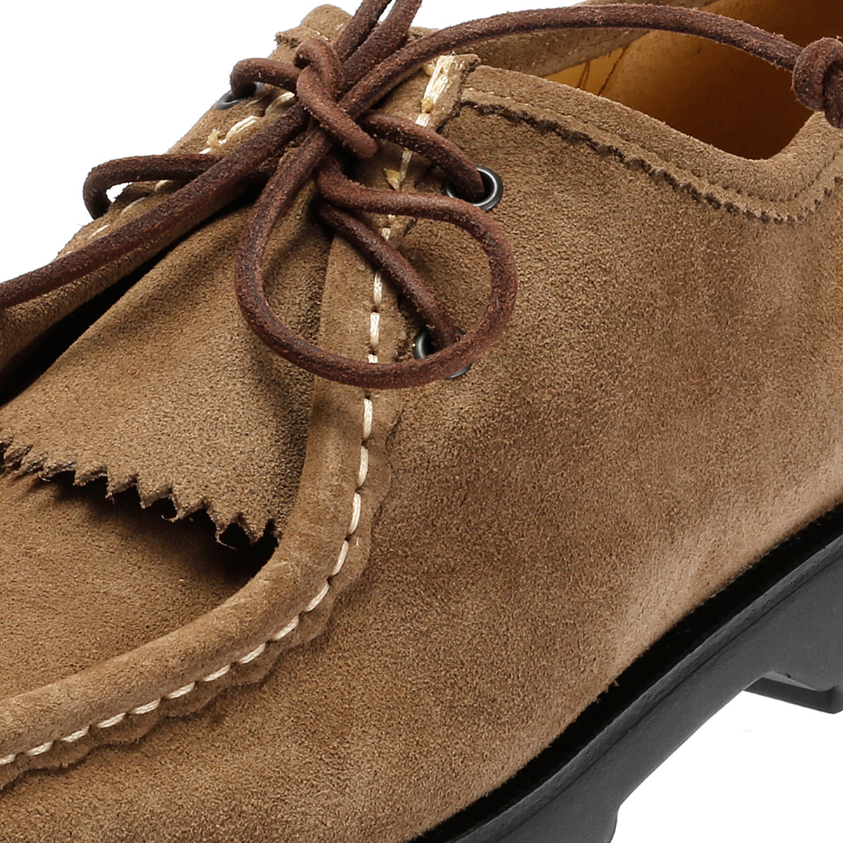 Kleman Padror MX V Suede Men's Taupe Lace-Up Shoes