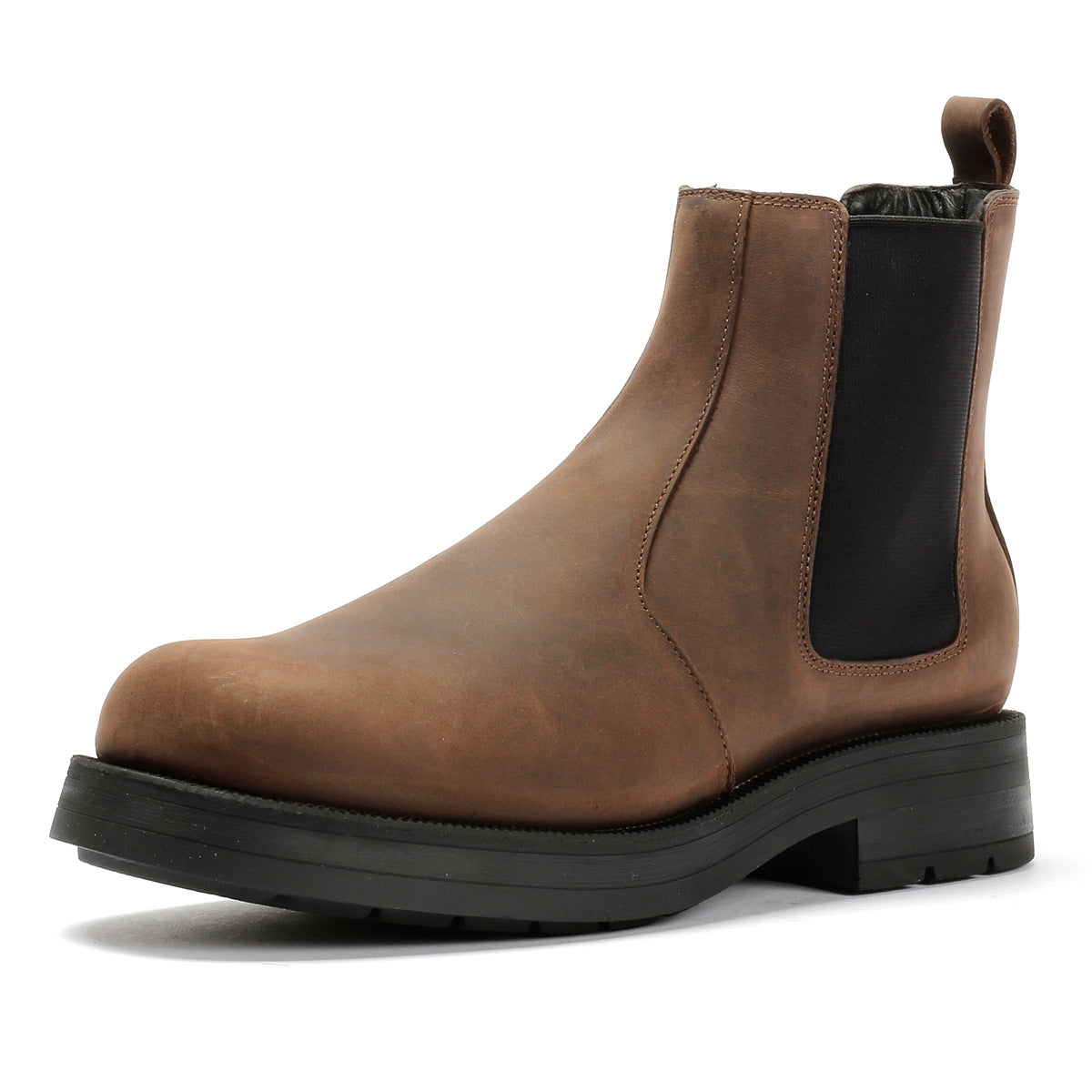 Kleman Escouade Nubuck Men's Coffee Chelsea Boots