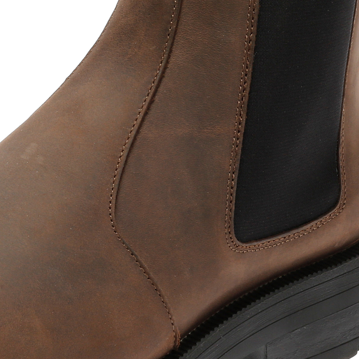 Kleman Escouade Nubuck Men's Coffee Chelsea Boots