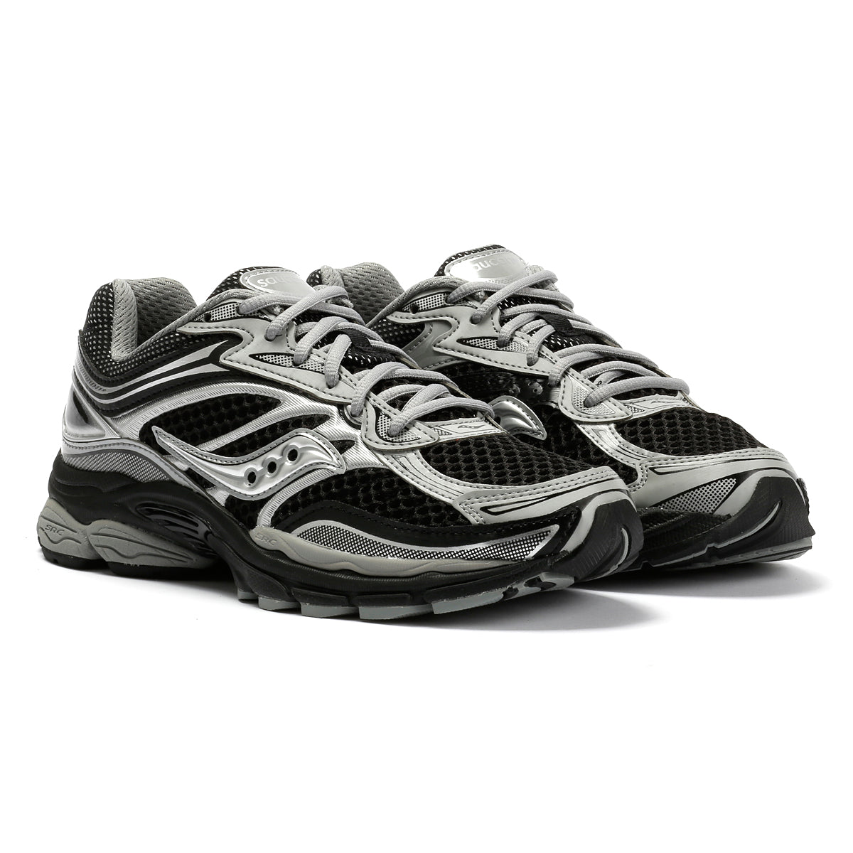 Saucony Progrid Omni 9 Black/Silver Trainers