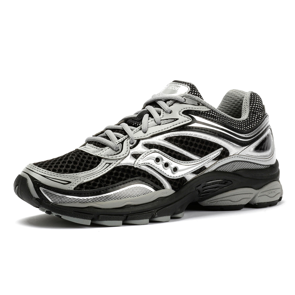 Saucony Progrid Omni 9 Black/Silver Trainers