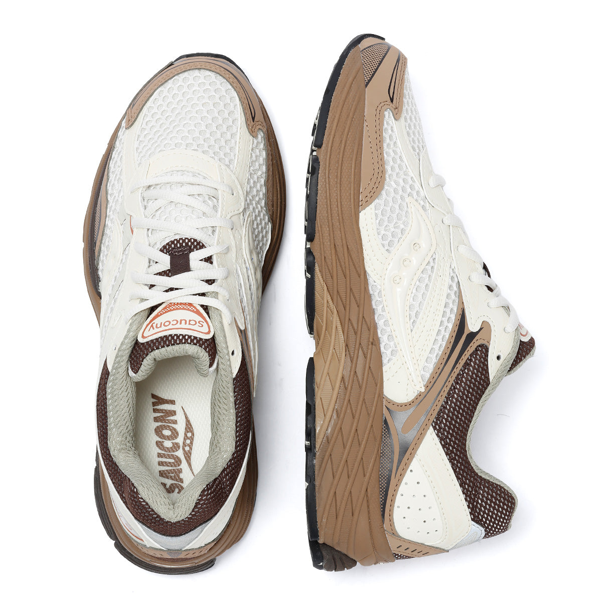 Saucony Progrid Omni 9 Men's Matte Almond/Coca Trainers