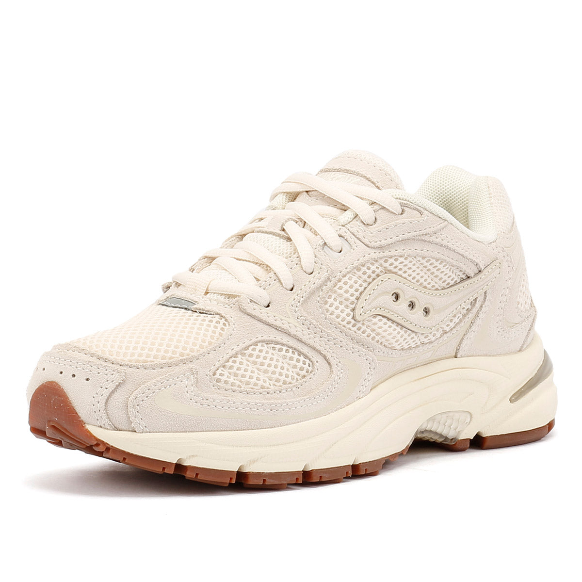 Saucony Grid Jazz 9 Suede Ivory Trainers