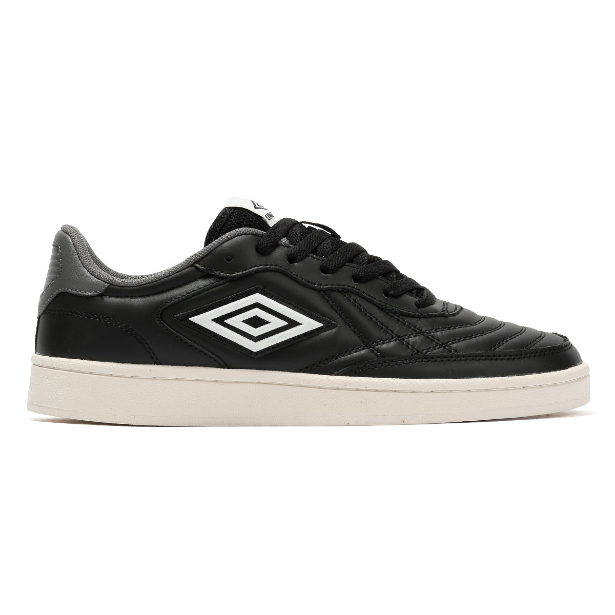 Umbro Clayton Leather Men's Black/Castlerock/White Trainers