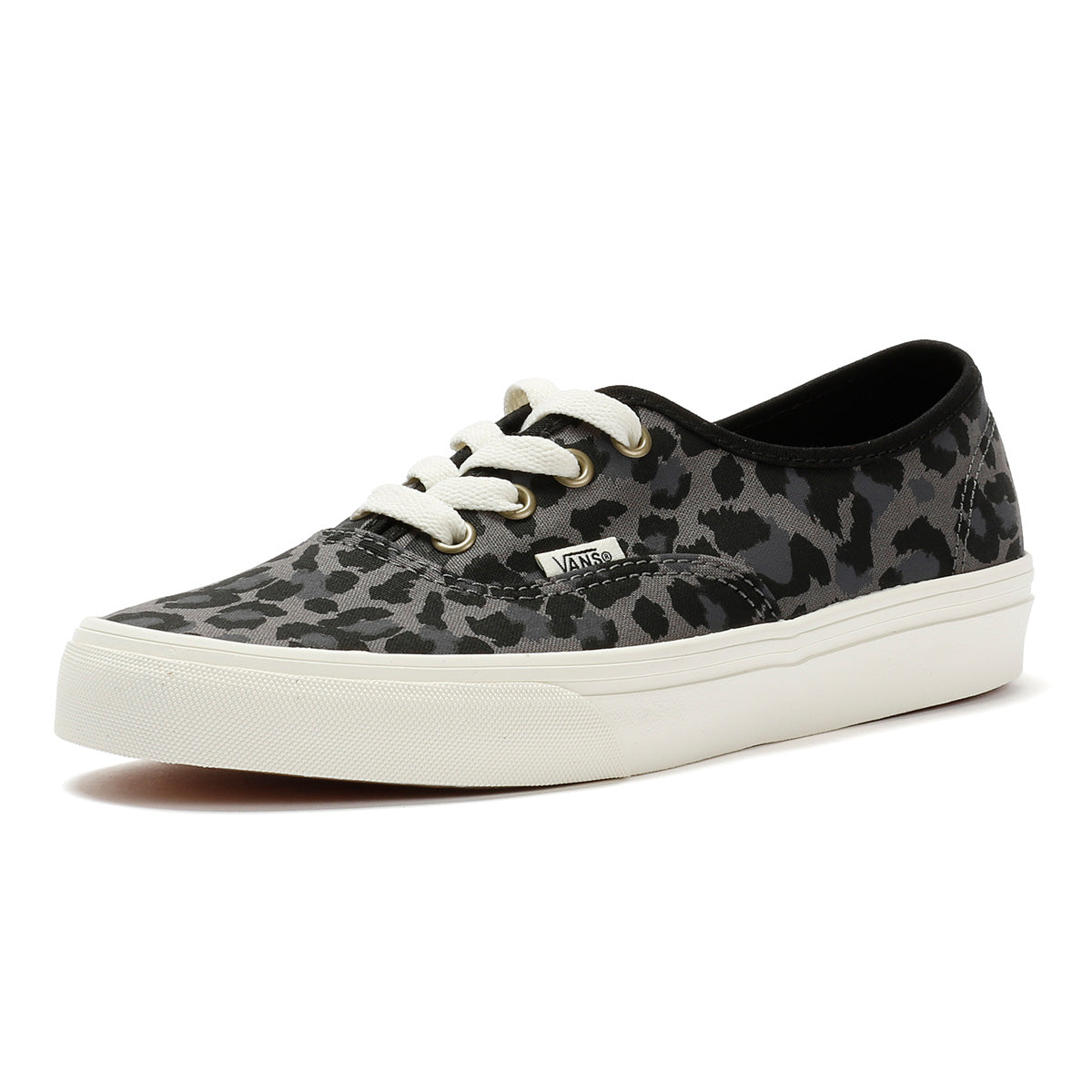 Vans Authentic Canvas Women's Leopard Black/Pewter Trainers