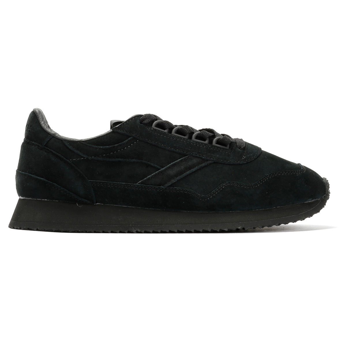 Walsh Ensign Leather Men's Black Trainers