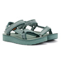 Teva Midform Universal Canvas Women's Silver Pine Sandals