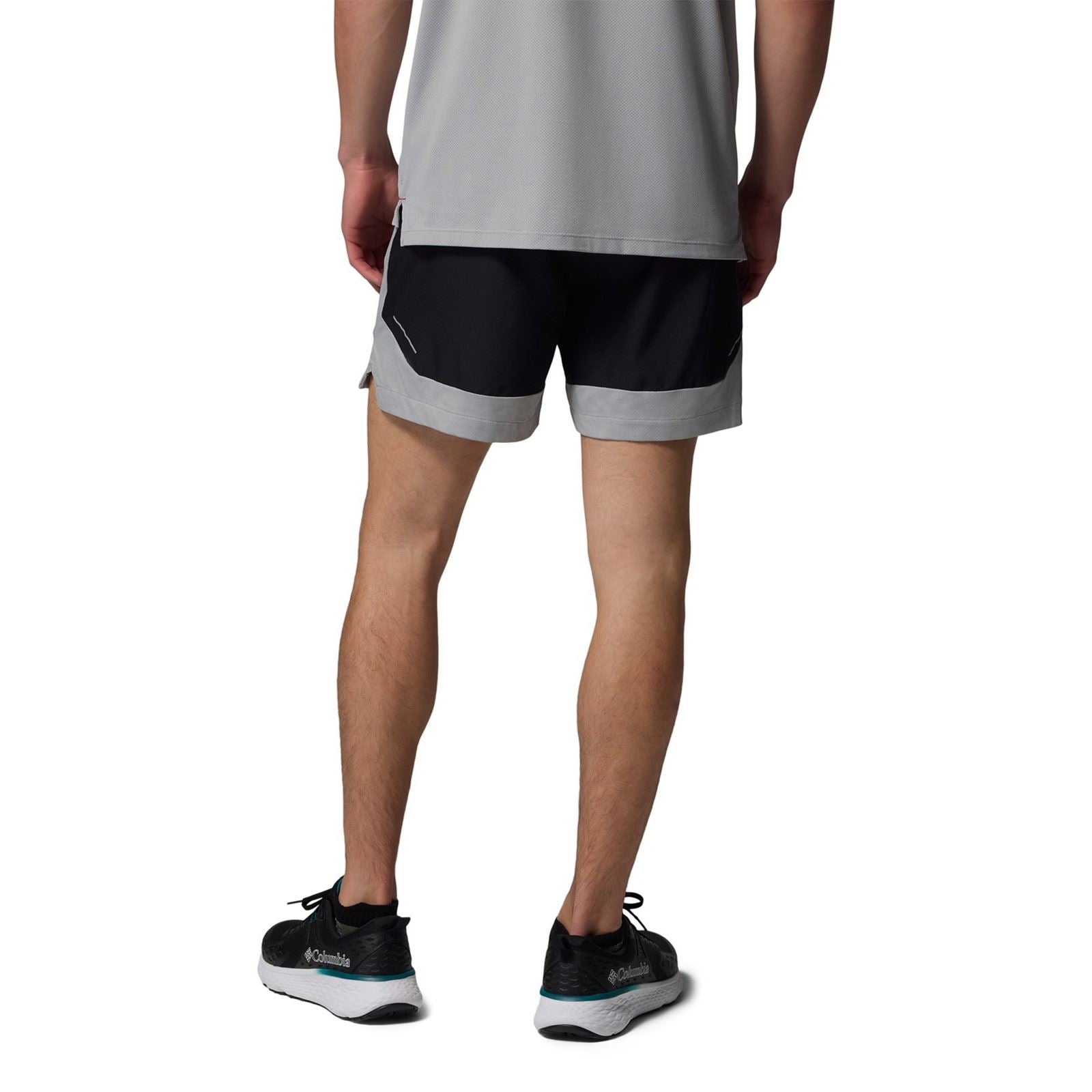 Columbia Three Pitch Polyester Men's Black Activewear Shorts
