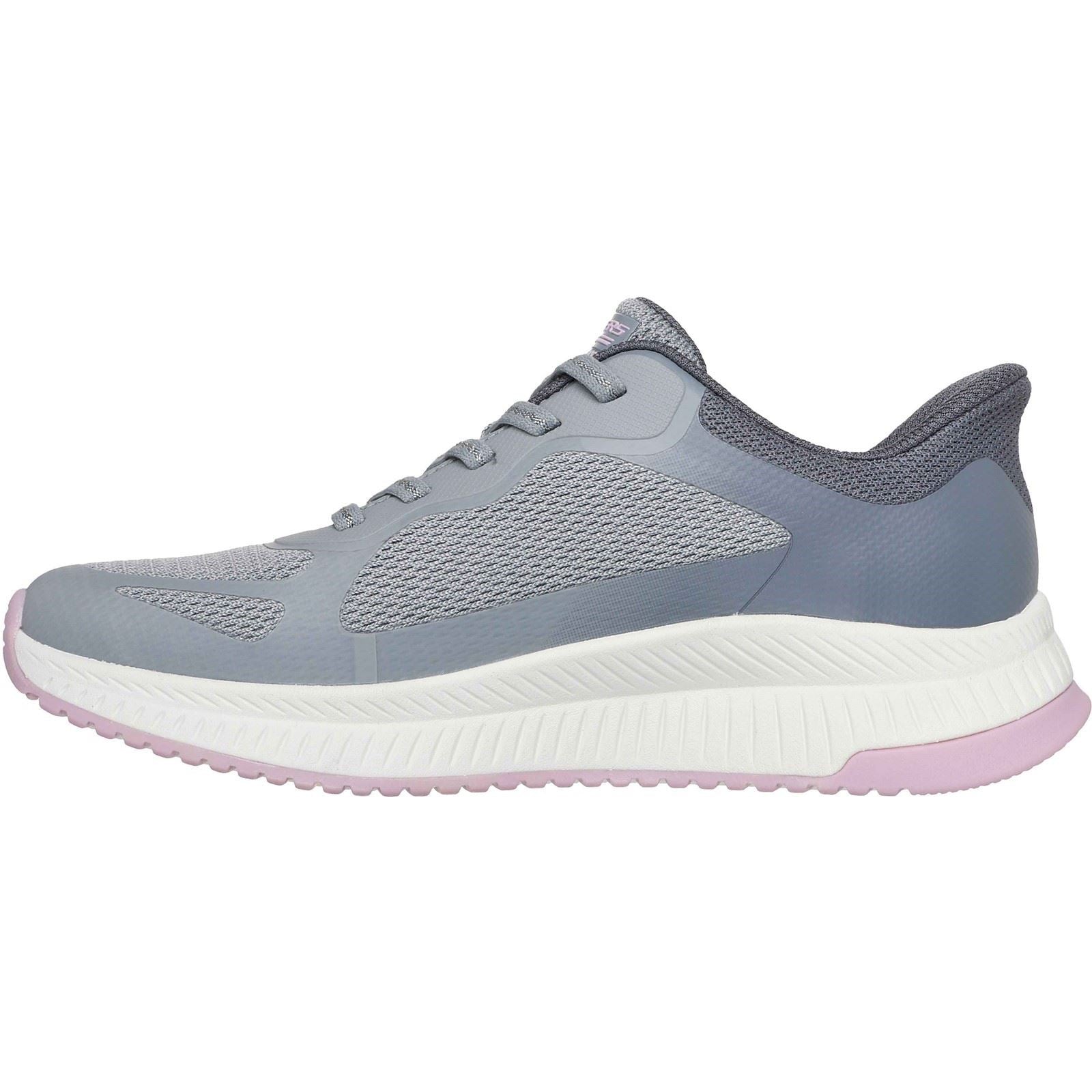 Skechers BOBS Squad 4 Staple Look Women's Grey/Multi Trainers