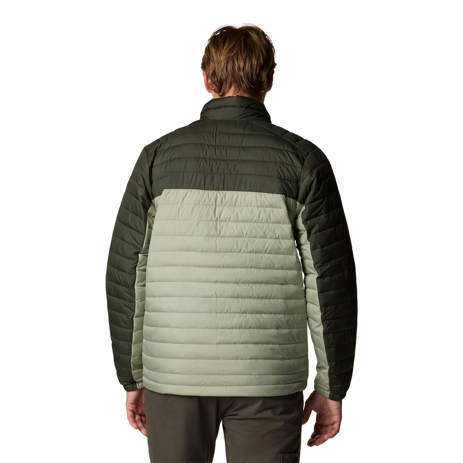 Columbia Silver Falls II Jacket Men's Green Puffer Jacket