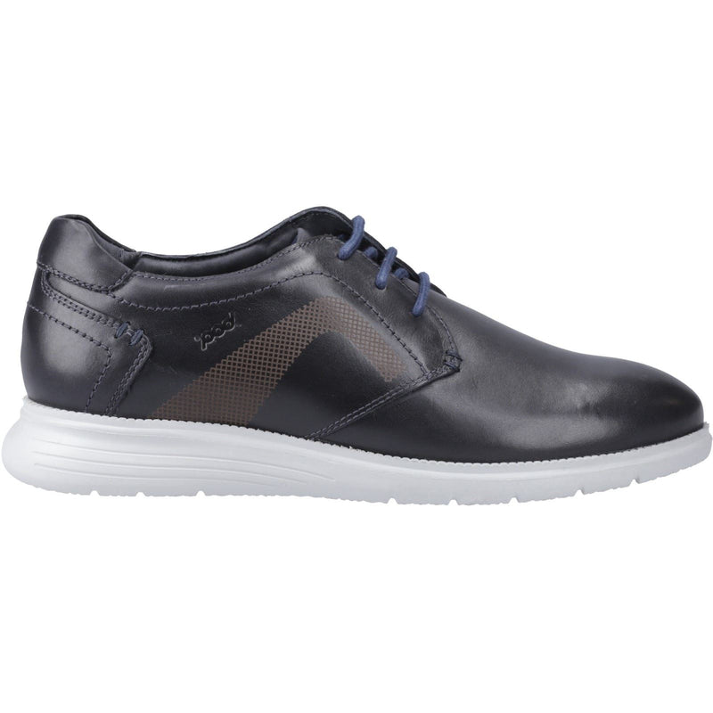Pod Aston Leather Men's Navy Lace-Up Shoes