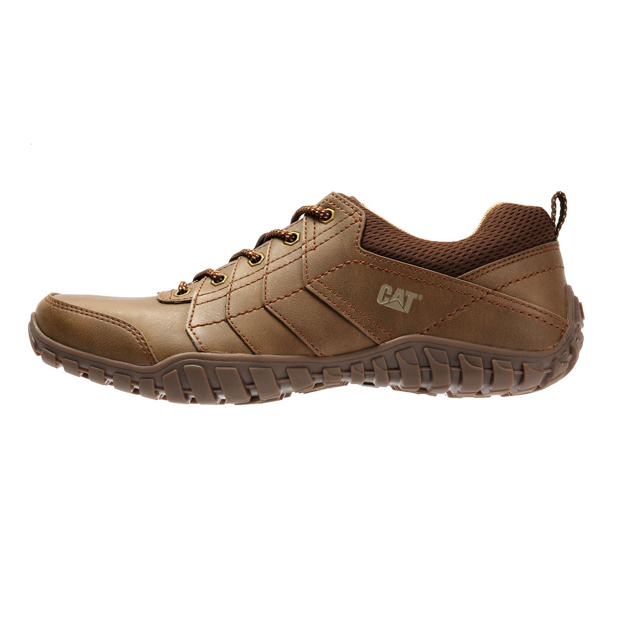 Caterpillar Instruct Suede Men's Brown Lace-Up Shoes