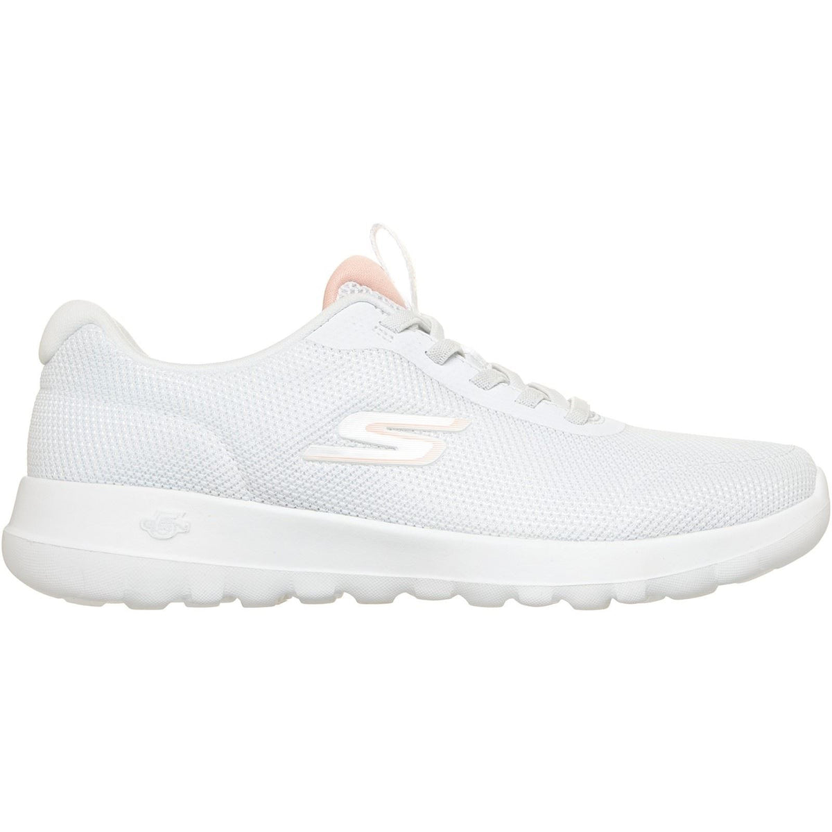 Skechers GO WALK Joy Rina Textile Women's White/Coral Trainers