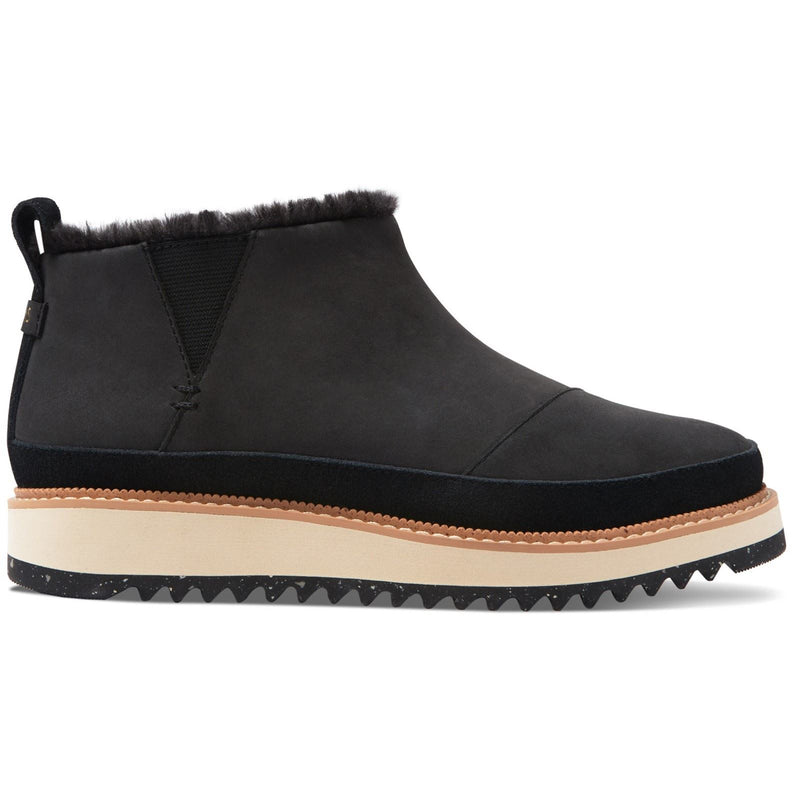 TOMS Marlo Leather Women's Black Boots
