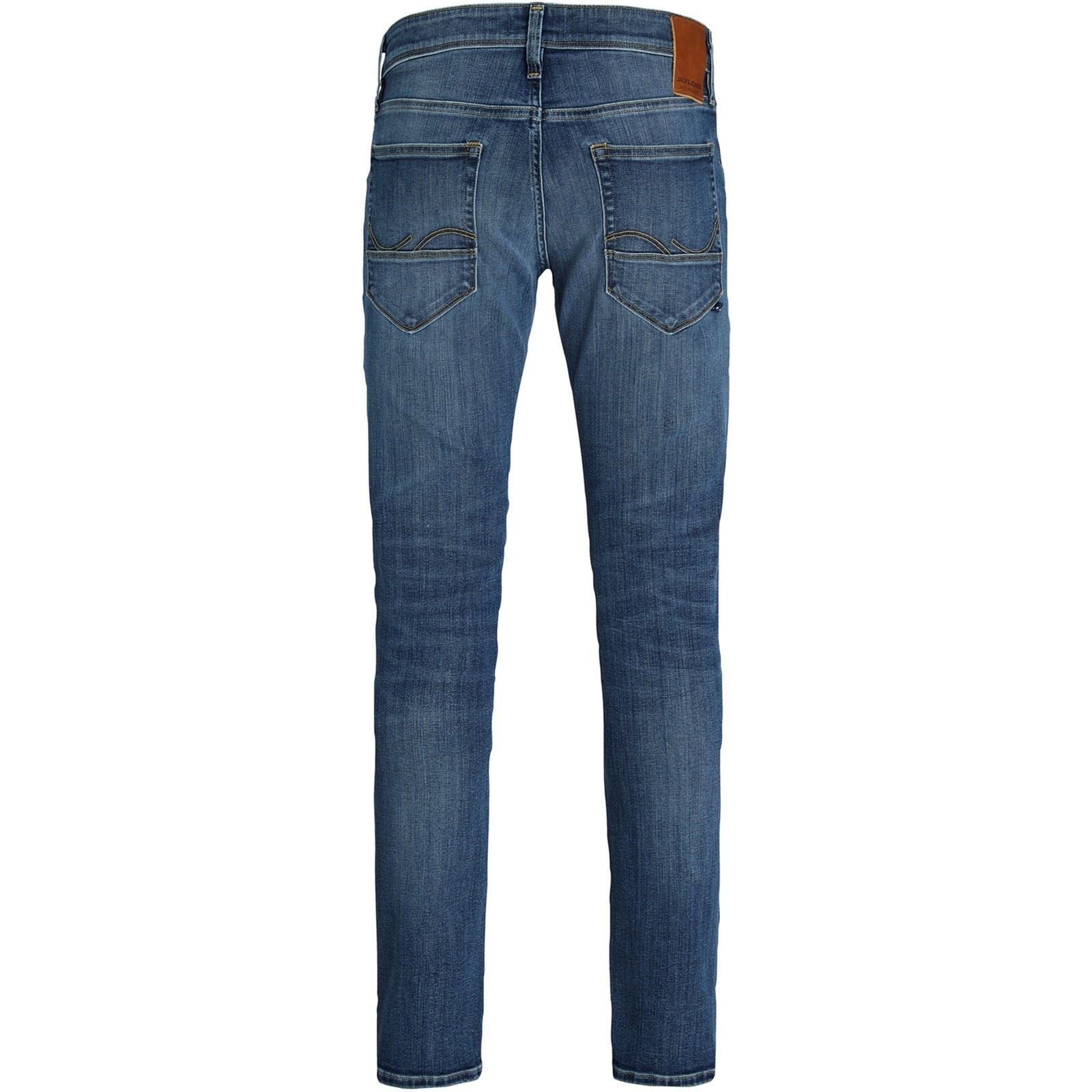 Jack & Jones Glenn Fox Cotton Men's Blue Slim Jeans